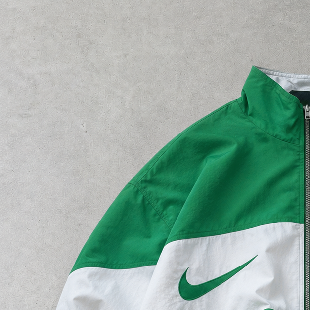 Nike Jacket Green, White Limited (XL)