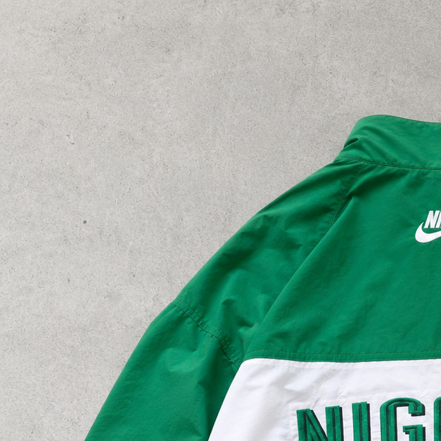 Nike Jacket Green, White Limited (XL)