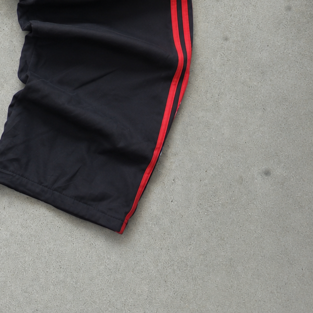 Adidas Jacket Schwarz, Rot Rare (M)
