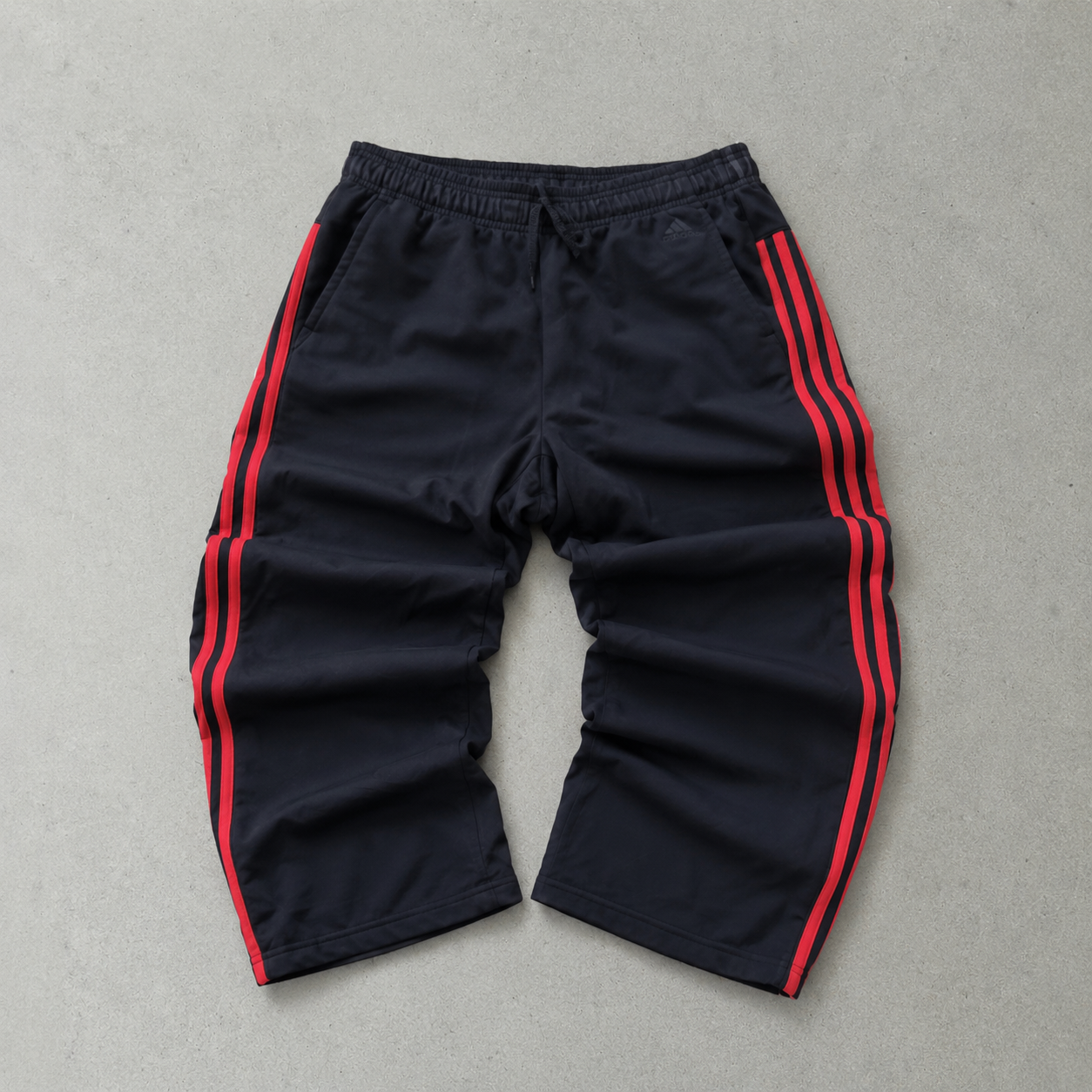 Adidas Jacket Schwarz, Rot Rare (M)