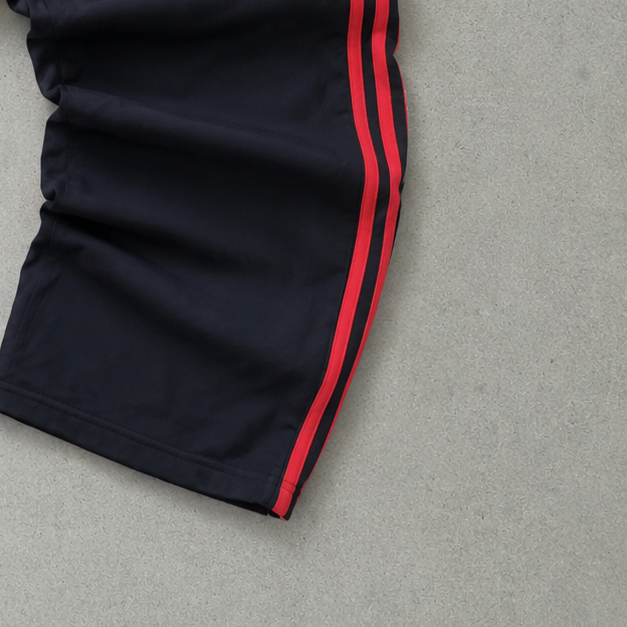 Adidas Jacket Schwarz, Rot Rare (M)