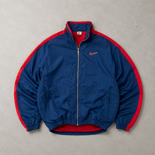 Nike Jacket Marineblau, Rot Rare (XL)