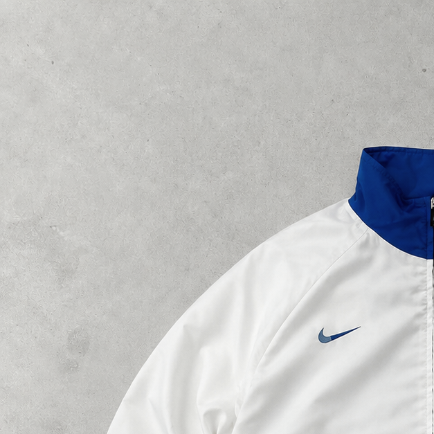 Brasilien Y2K Nike Jacket Weiß Rare (Size L)