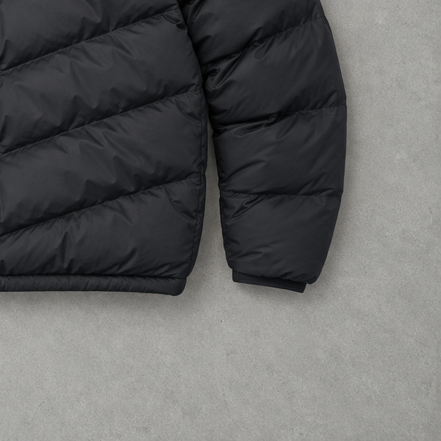 Nike Pufferjacke Schwarz Selten (S)
