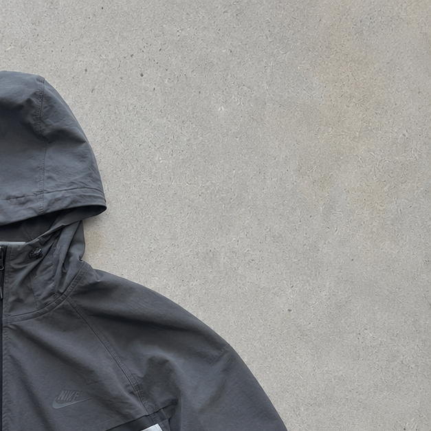 Nike Windbreaker Black, Grey Rare (M)
