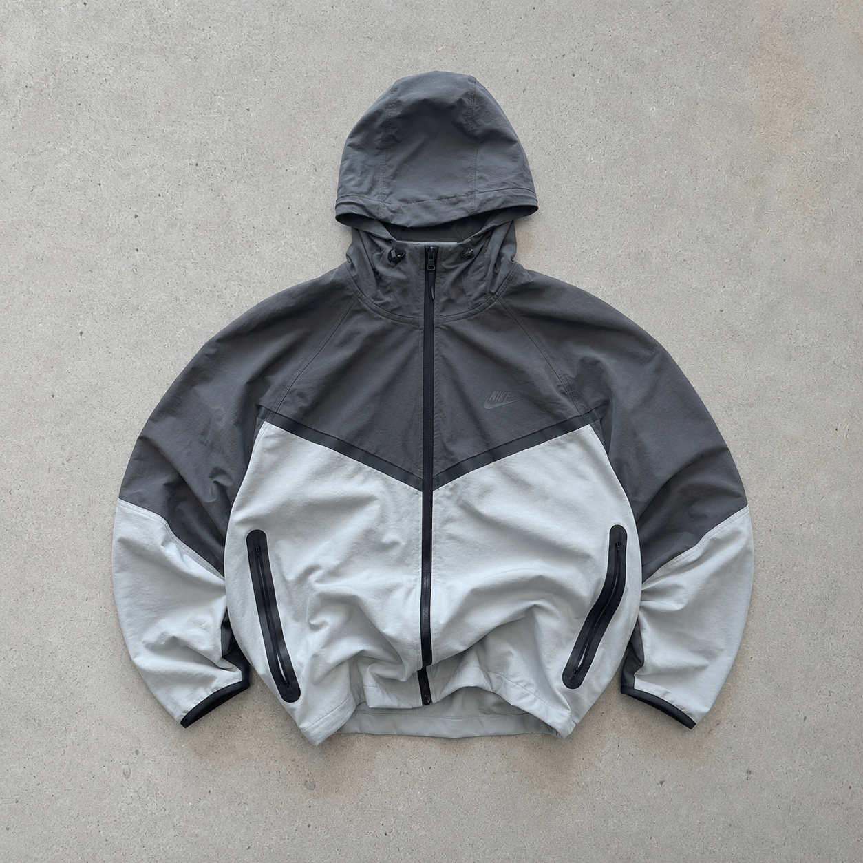Nike Windbreaker Black, Grey Rare (M)