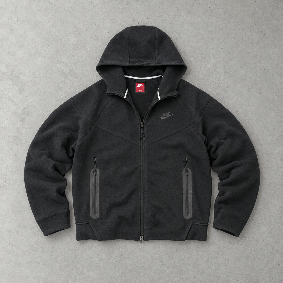 Nike Tech Fleece Jacket Schwarz Rare (M)