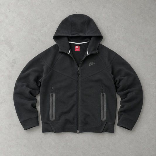 Nike Tech Fleece Jacket Schwarz Rare (M)