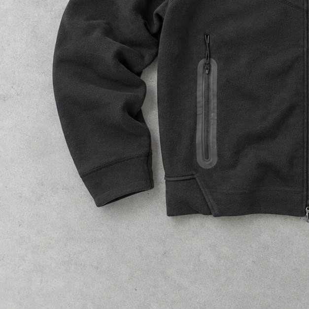 Nike Tech Fleece Jacket Schwarz Rare (M)