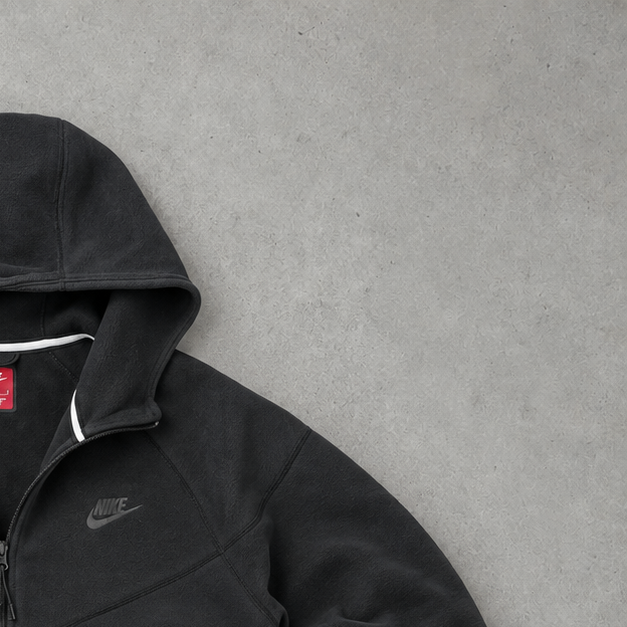 Nike Tech Fleece Jacket Schwarz Rare (M)