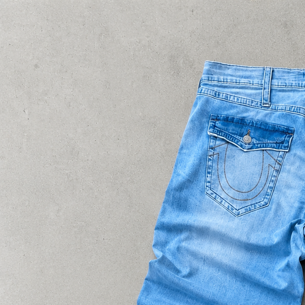 True Religion Jeans Hellblau Rare (W44 | DE 60)