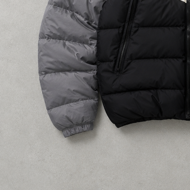 Nike Puffer Jacket Schwarz, Weiß Limited (Size M)