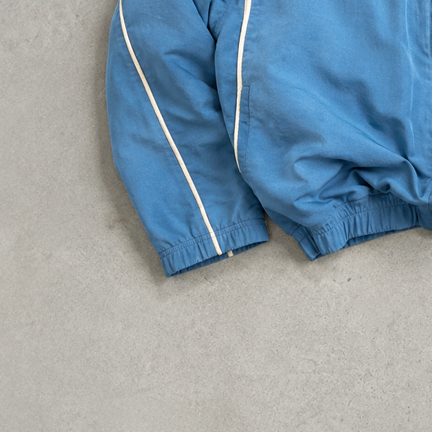 Vintage Nike Windbreaker Hellblau Rare (M) Stitched Logo