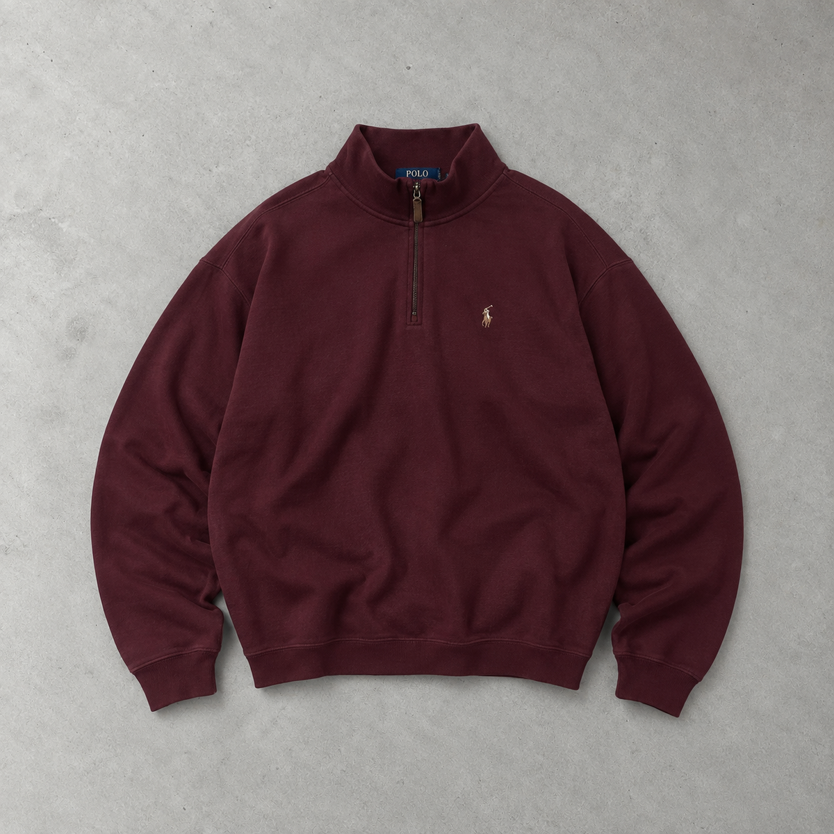 Ralph Lauren Sweater Burgunderrot Rare (L)