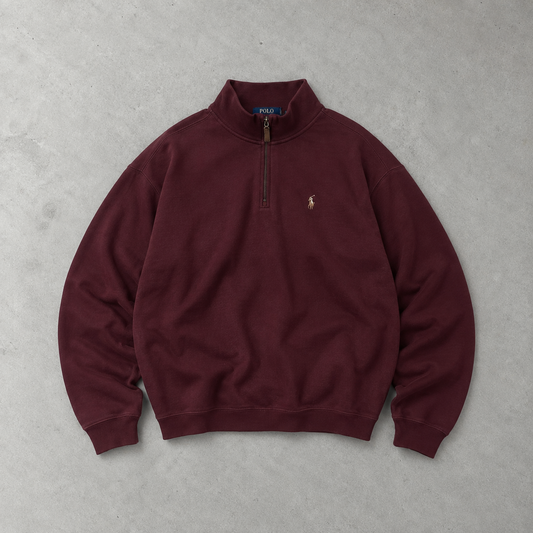 Ralph Lauren Sweater Burgunderrot Rare (L)