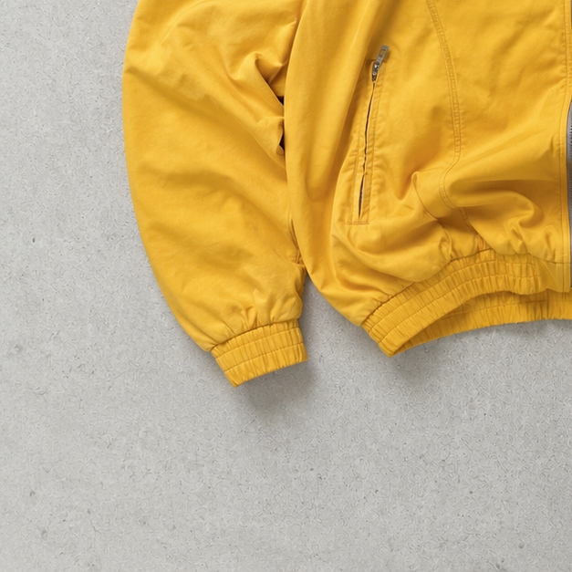 Lacoste Jacket Gelb / Senffarben Limited Stitched Logo (L)