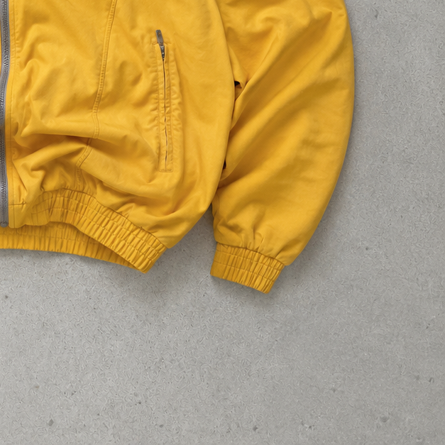 Lacoste Jacket Gelb / Senffarben Limited Stitched Logo (L)