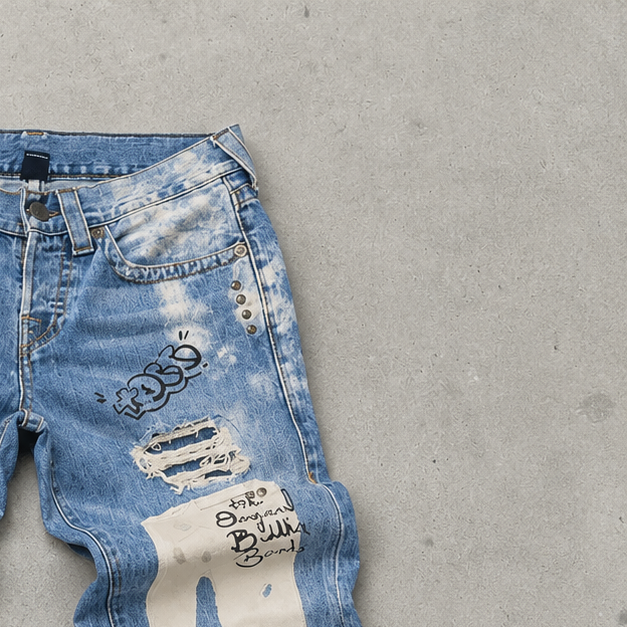 Y2K True Religion Jeans Hellblau Rare (S)