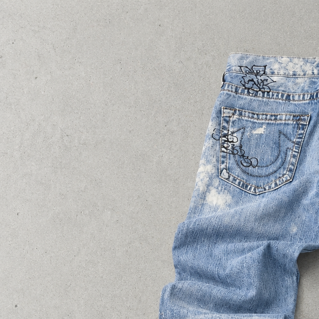 Y2K True Religion Jeans Hellblau Rare (S)