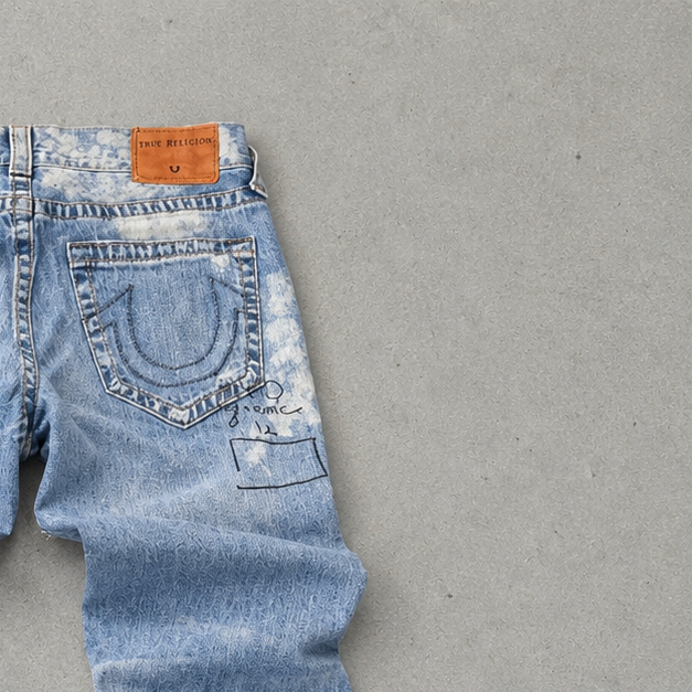 Y2K True Religion Jeans Hellblau Rare (S)