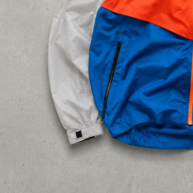Nike Fleece Jacket Blue, Orange Limited (XL)