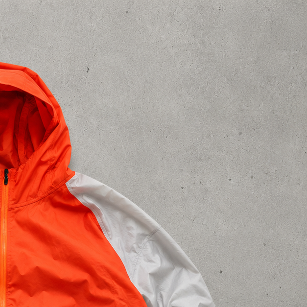 Nike Fleece Jacket Blue, Orange Limited (XL)
