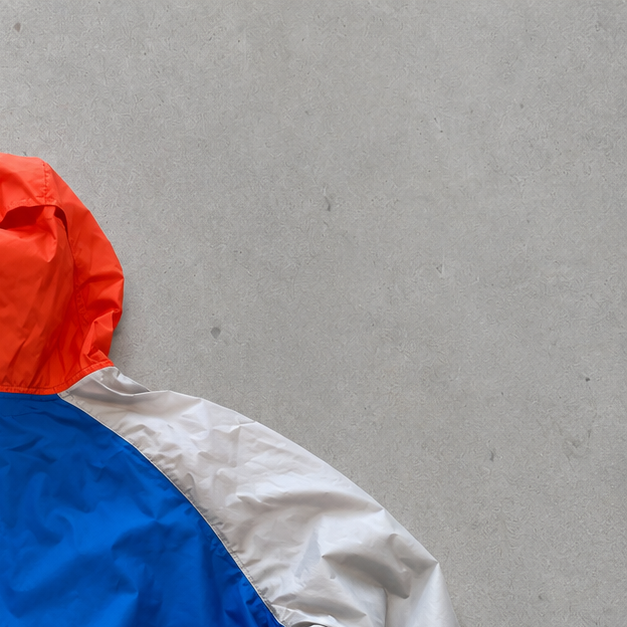 Nike Fleece Jacket Blue, Orange Limited (XL)