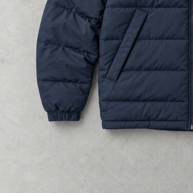 Nike Pufferjacke Marineblau Rar (L)