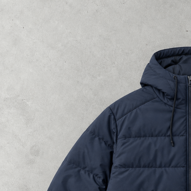 Nike Pufferjacke Marineblau Rar (L)