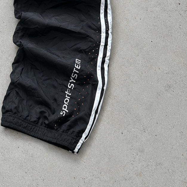 90s Adidas Track Pants Schwarz Limited (M)