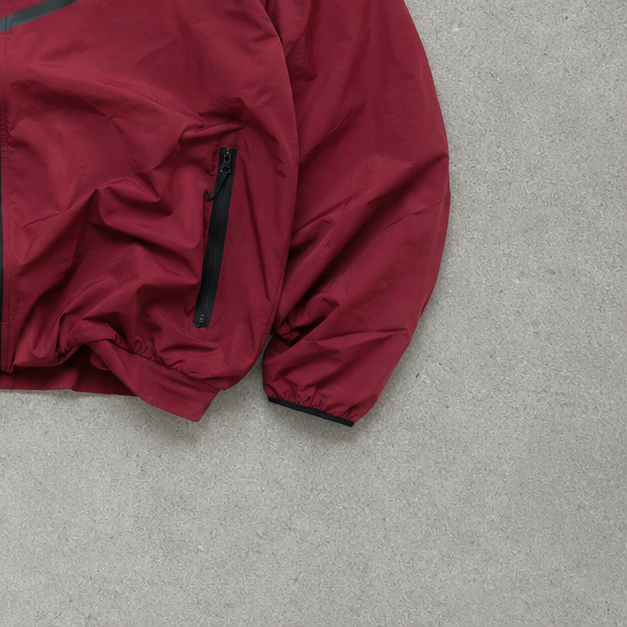 Nike Fleece Jacket Burgunderrot, Red Rare (XL)