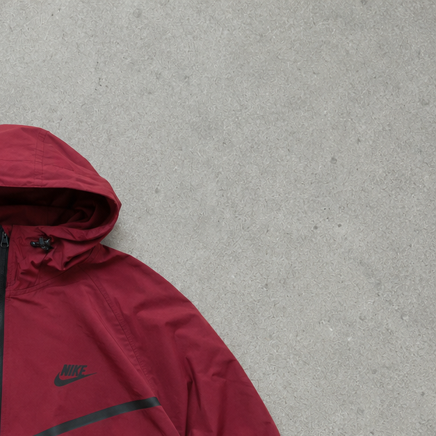 Nike Fleece Jacket Burgunderrot, Red Rare (XL)