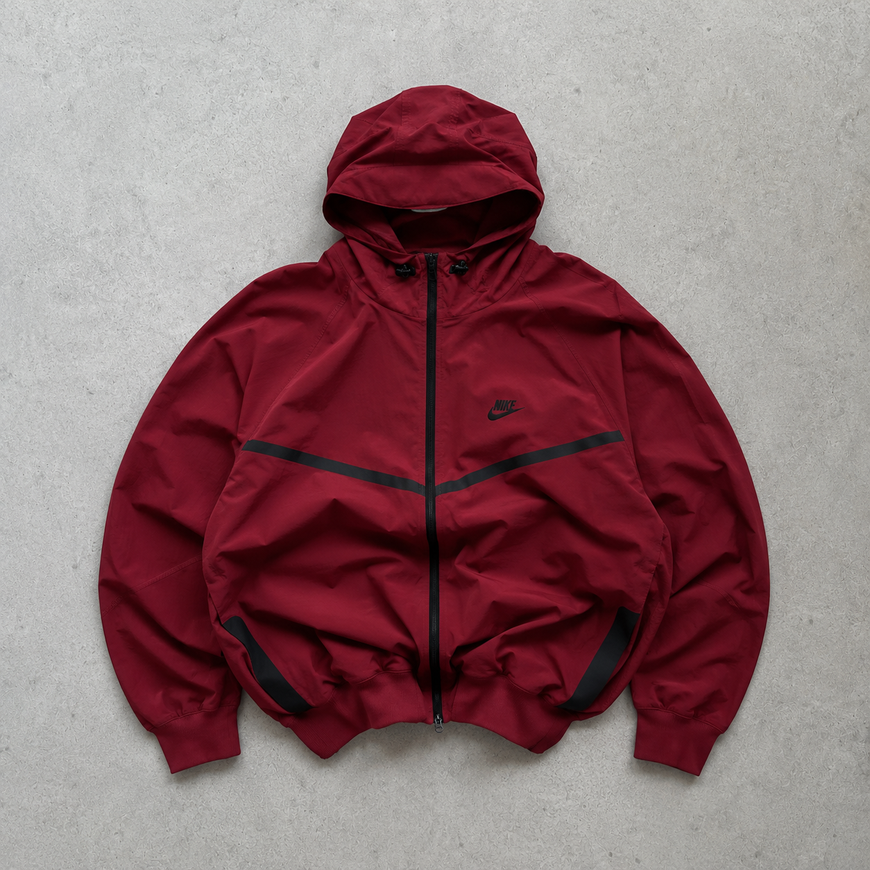 Nike Fleece Jacket Burgunderrot, Red Rare (XL)