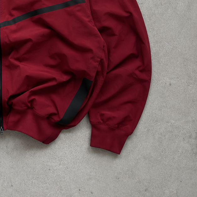 Nike Fleece Jacket Burgunderrot, Red Rare (XL)