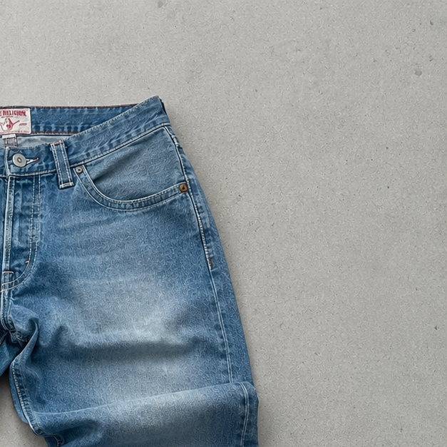 Y2K True Religion Jeans Blue Rare (L)