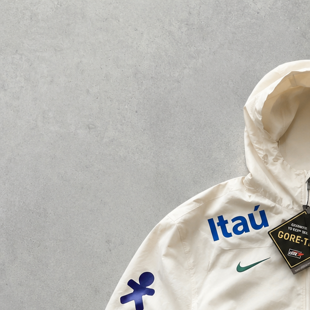 Nike Jacket Cream, White Rare (Size M)