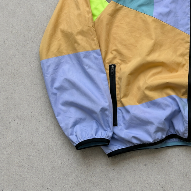 Y2K Nike T-Shirt Green, Yellow Limited (XL)