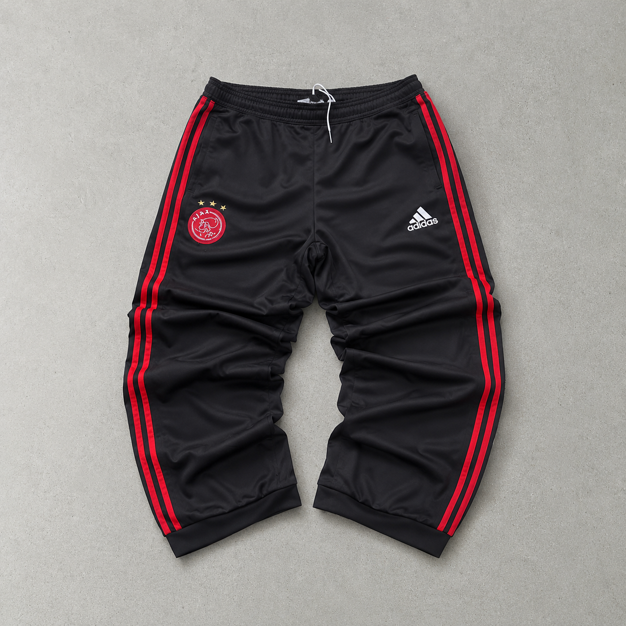 Adidas Pants Schwarz, Rot Rare (S)