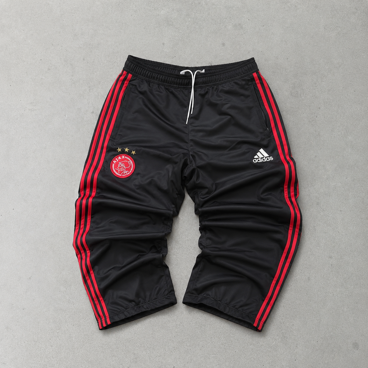 Adidas Pants Schwarz, Rot Rare (S)