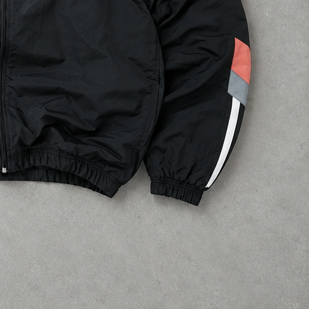 Veste de survêtement Adidas noire rare (S)