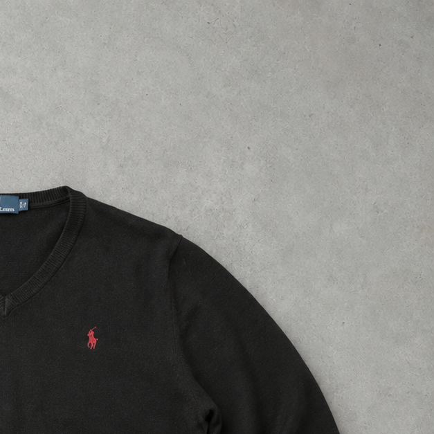 Polo Ralph Lauren Sweater Schwarz Rare (XXL)