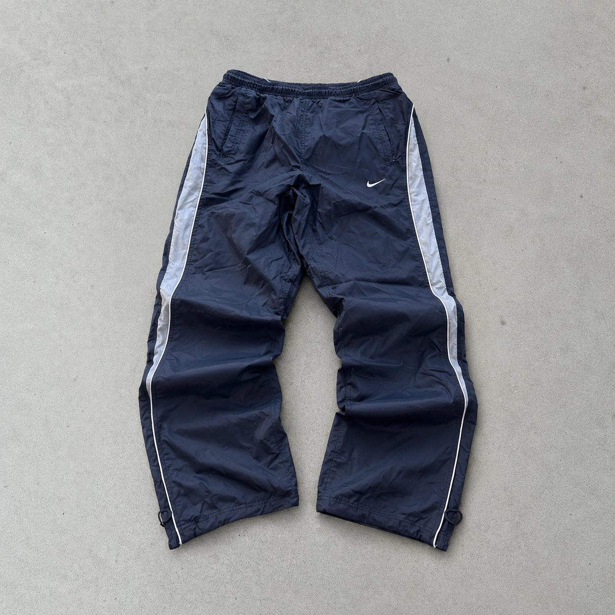 FIFA Y2K 90S Nike Track Pants Black, Grey Limited (M)