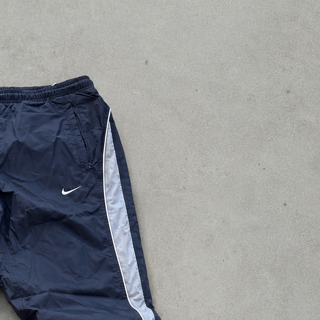 FIFA Y2K 90S Nike Track Pants Black, Grey Limited (M)