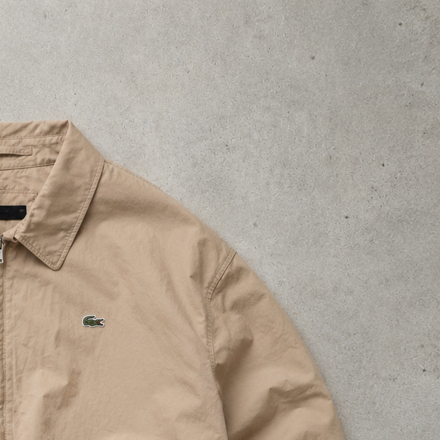 Lacoste Jacket Beige Rare (M)
