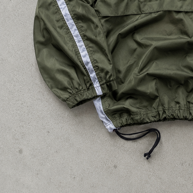 Vintage Nike Windbreaker Dunkelgrün Rare (S)