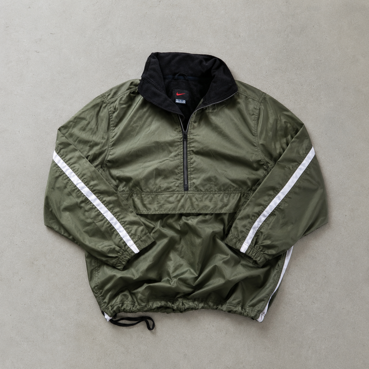 Vintage Nike Windbreaker Dunkelgrün Rare (S)