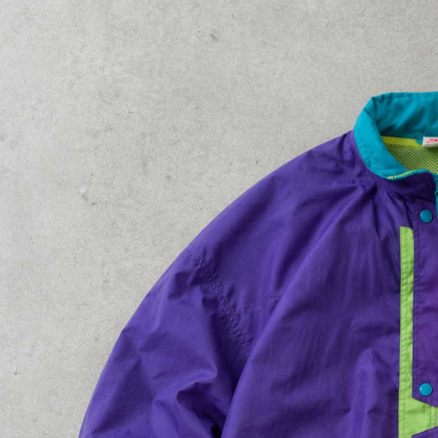 Vintage Nike Jacket Purple, Turquoise Rare (M)