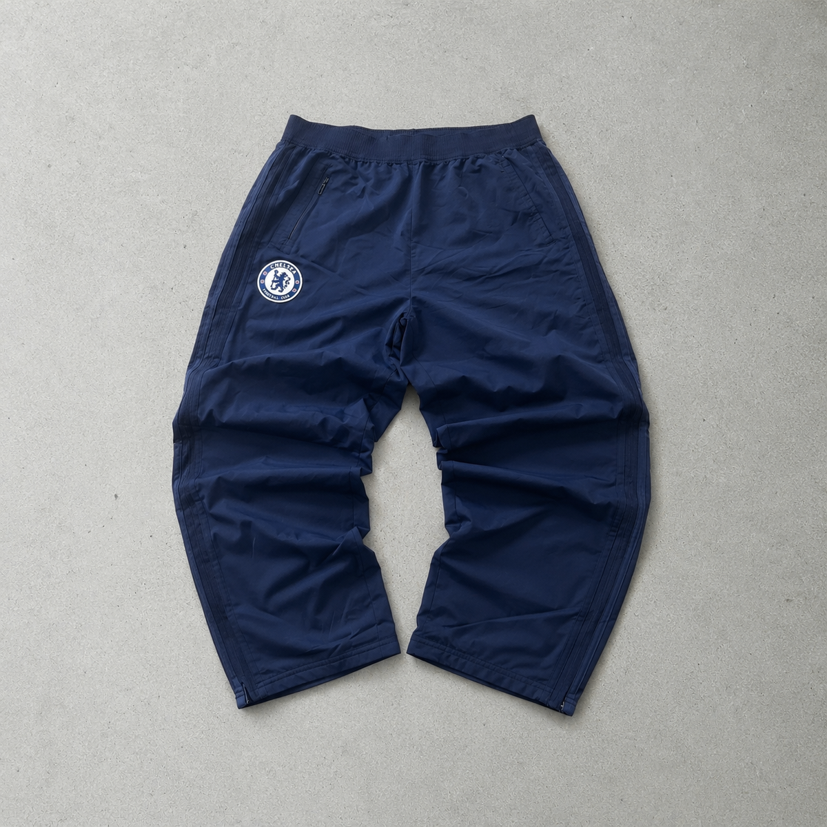 Chelsea Adidas Track Pants Marineblau Rare (Size S)
