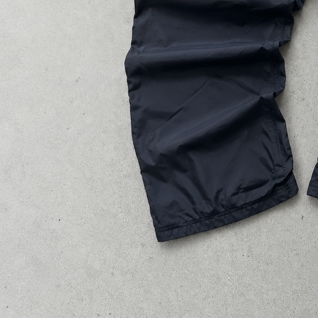 Y2K Nike Track Pants Black / White Limited (S)