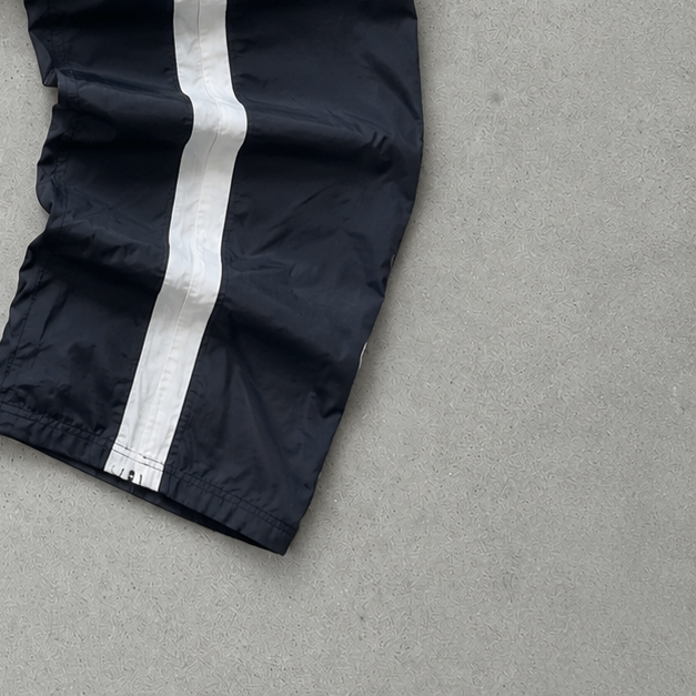 Y2K Nike Track Pants Black / White Limited (S)